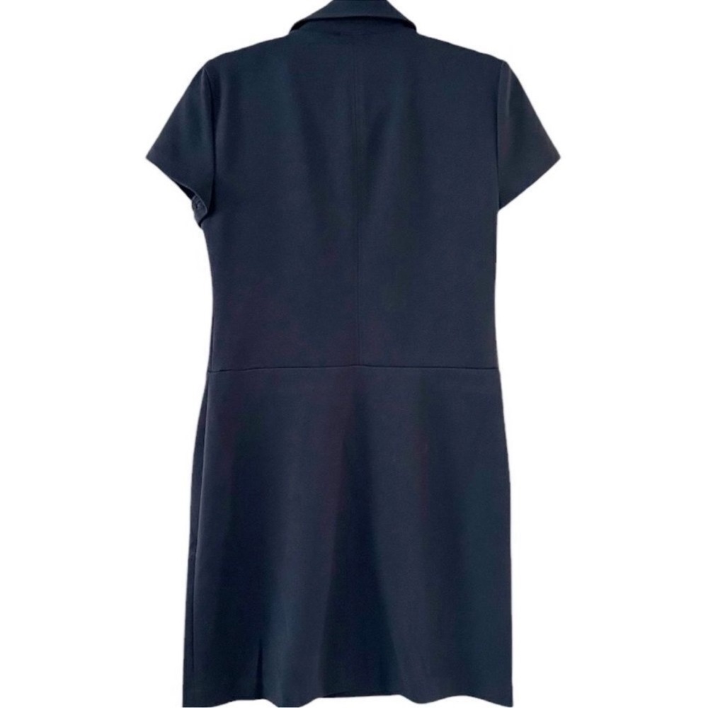 Elegant Navy Zip-Up Dress- Tommy Hilfiger - Picture 2 of 2